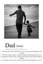 Load image into Gallery viewer, Dad Definition Canvas