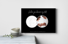 Load image into Gallery viewer, Star Map Canvas- For Dad