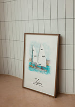 Load image into Gallery viewer, Custom Boat Portrait- Watercolour Drawing