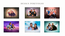 Load image into Gallery viewer, Digital Portrait Canvas