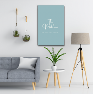 "We're The ....." Wall Canvas