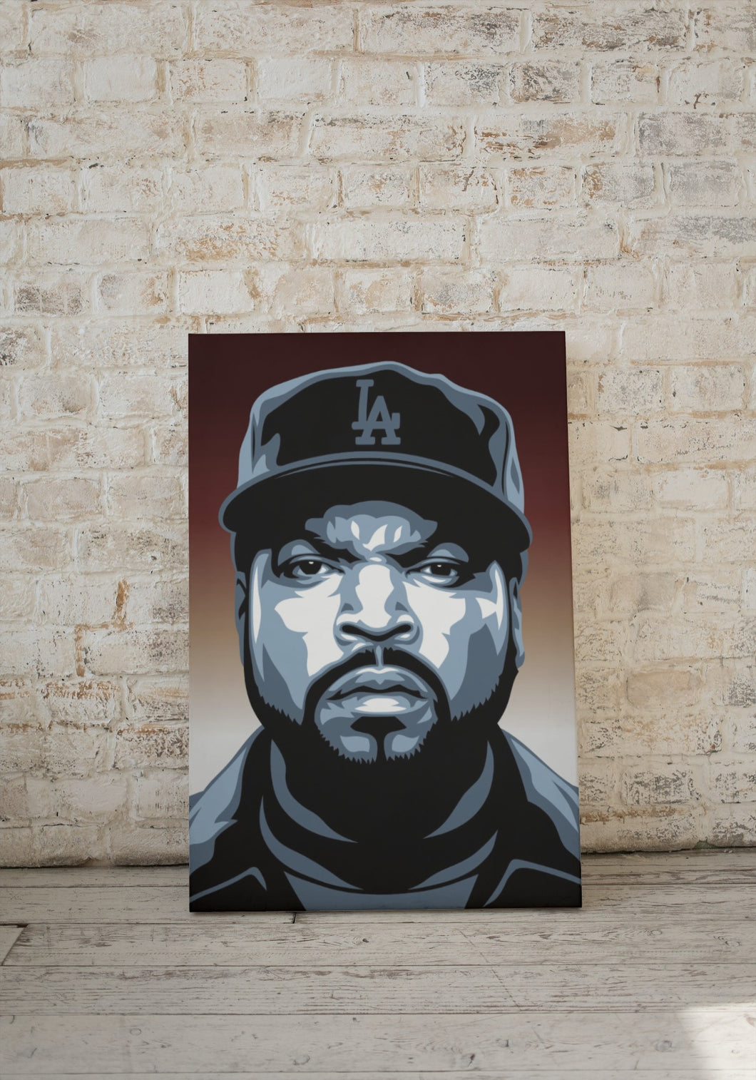 Ice cube canvas