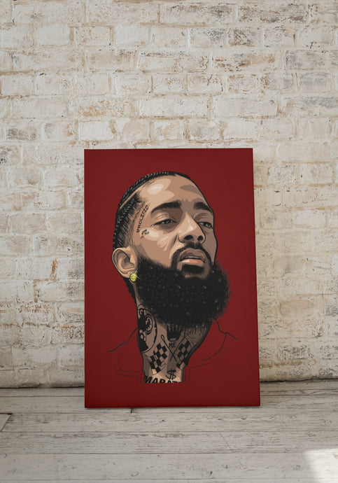 Nipsey hussle canvas